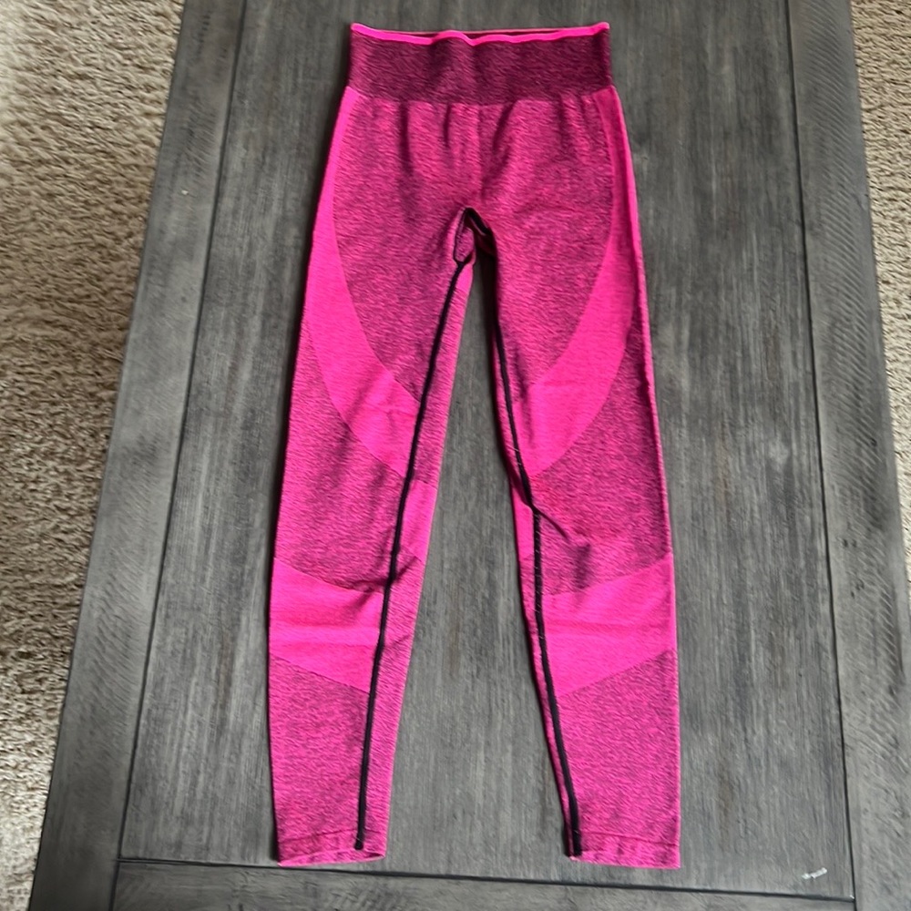 Victoria’s Secret, hot, pink, yoga, pants. Never worn, size small.